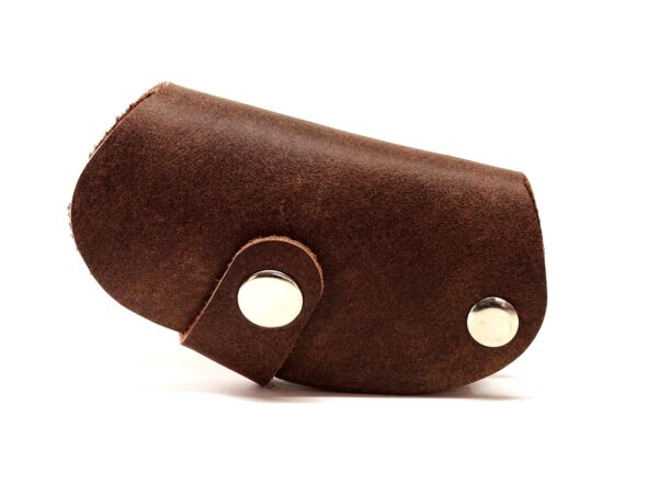 Leder Schlüsselbund - Etui - Saddle Box OX - Cocoa Dark