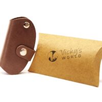 Leder Schlüsselbund - Etui - Saddle Box OX - Cocoa Light