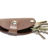 Leder Schlüsselbund - Etui - Saddle Box OX - Cocoa Light