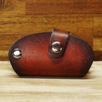 Leder Schlüsselbund - Etui - Saddle OX - Antique Dark