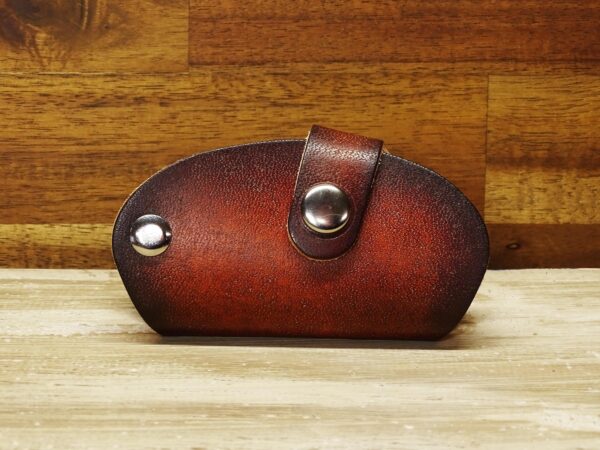 Leder Schlüsselbund - Etui - Saddle OX - Antique Dark