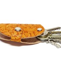 Leder Schlüsselbund - Etui - Saddle OX - Light Dragon