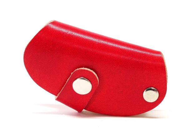 Leder Schlüsselbund - Etui - Saddle OX - Ruby