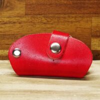 Leder Schlüsselbund - Etui - Saddle OX - Ruby